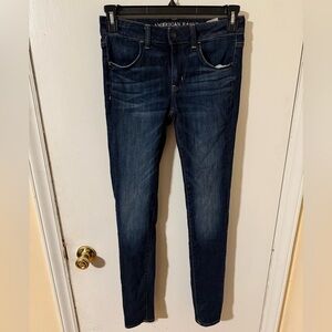 American Eagle super stretch Jennings. Size 6 x-long. Tall